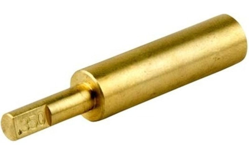 Brownells .35 muzzle brass pilot