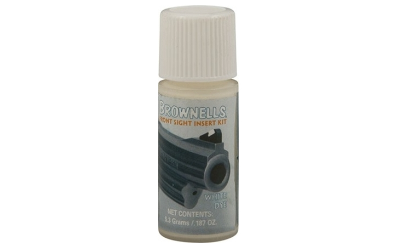 Brownells Front sight pigment white .19oz
