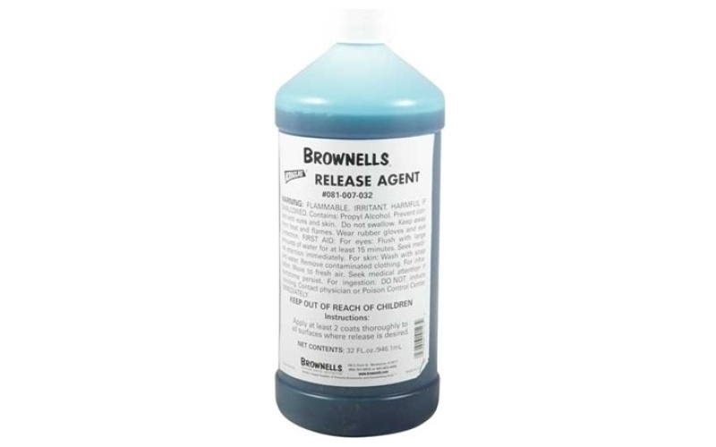 Brownells Acraglas release agent 1 quart bottle