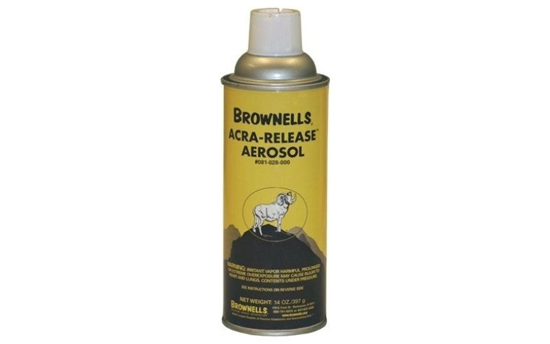 Brownells Acra-release aerosol 14oz