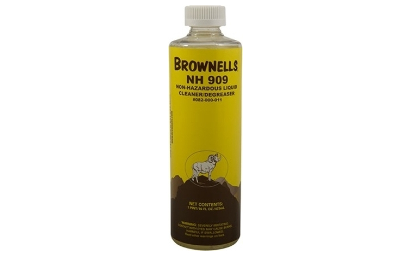 Brownells Nh 909 non-hazardous liquid cleaner/degreaser 1 pint