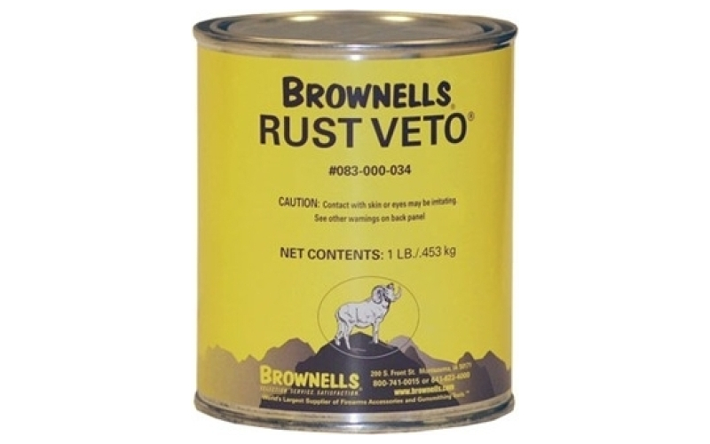 Brownells Rust veto 1lb