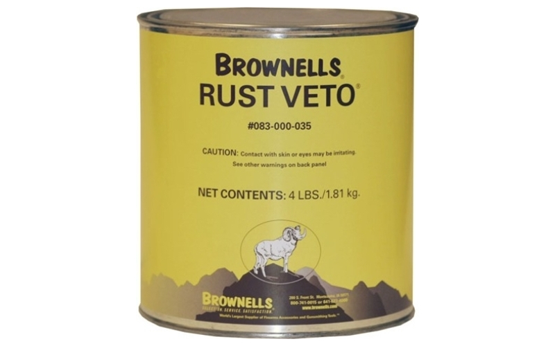Brownells Rust veto 4lb