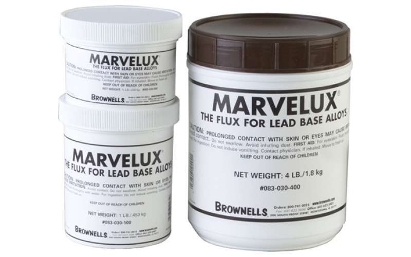 Brownells Marvelux~ bullet casting flux 1/2lb