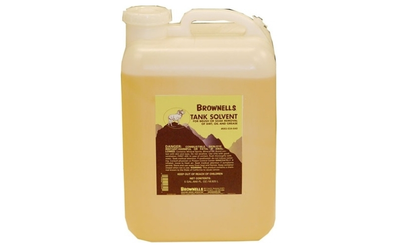 Brownells Tank solvent 5 gallons
