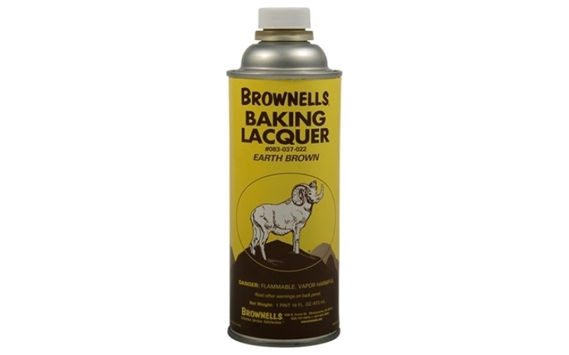 Brownells 16 oz earth brown baking lacquer