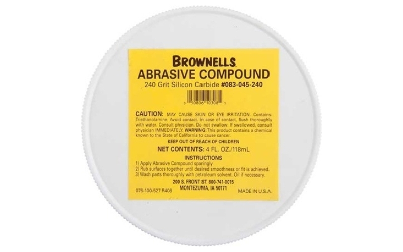 Brownells Silicon carbide abrasive compound 240 grit