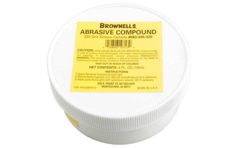 Brownells Silicon carbide abrasive compound 320 grit