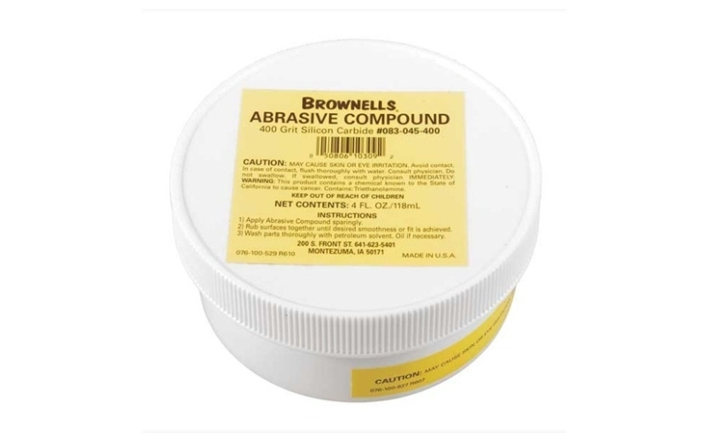 Brownells Silicon carbide abrasive compound 400 grit
