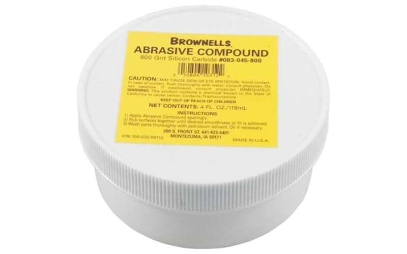 Brownells Silicon carbide abrasive compound 800 grit