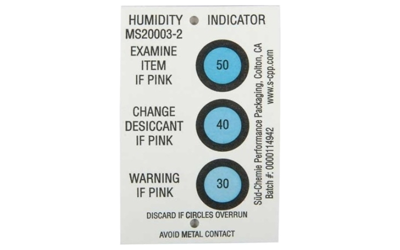 Brownells Humidity cards 5 pack