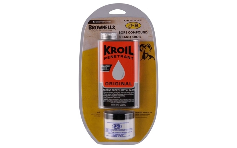 Brownells J-b bore compound & kroil kit