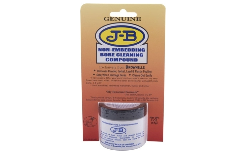 Brownells 2 oz. j-b bore cleaning compound 12/pack