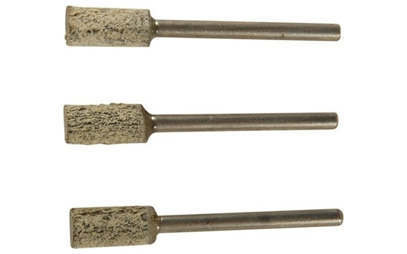 Brownells 1/4'' x 1/2'' mx wheel 50 grit 3 pack