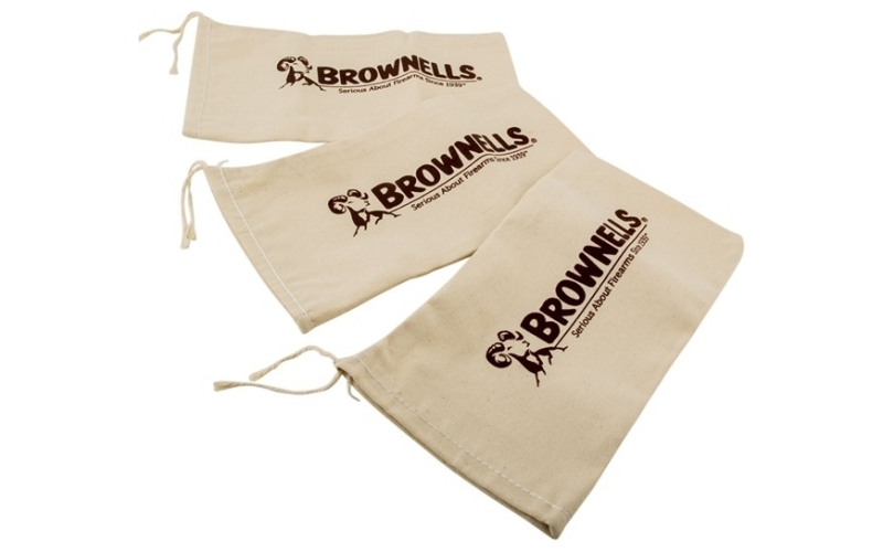 Brownells Canvas shooting bag 3 pack
