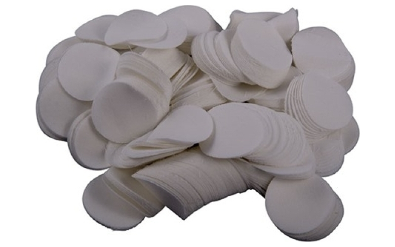 Brownells 25-28 caliber (1 3/8'') round patches 1,000/bag