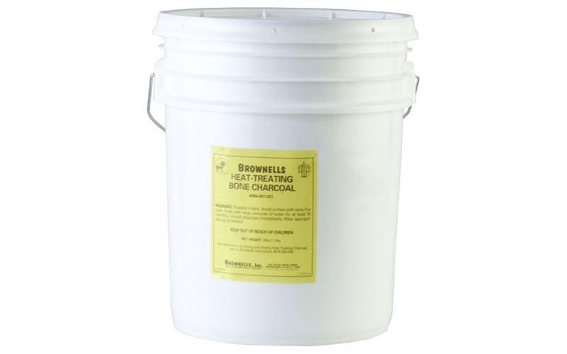 Brownells Heat-treating bone 10x28 sieve size charcoal 25lbs