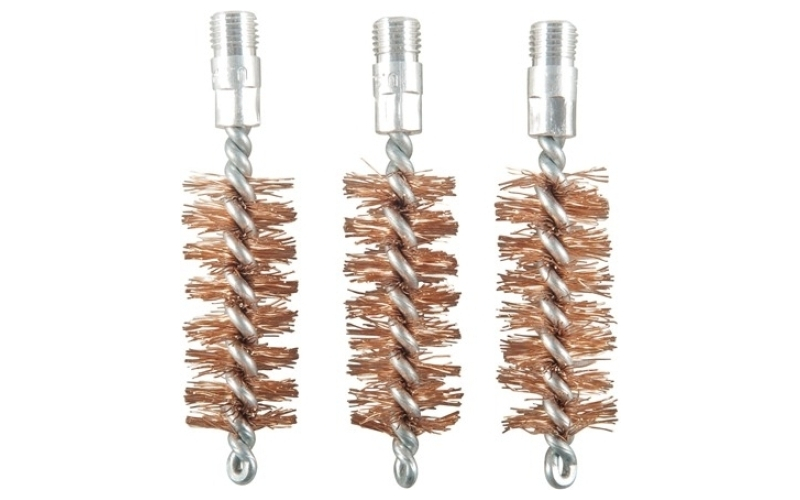 Brownells 20 gauge double-tuff bronze shotgun brush 3 pack