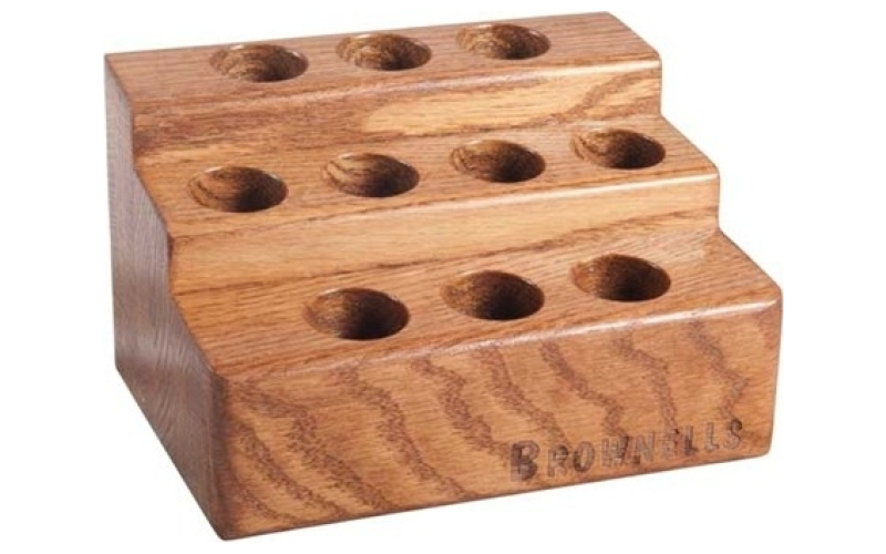 Brownells Add-on oak screwdriver bench block