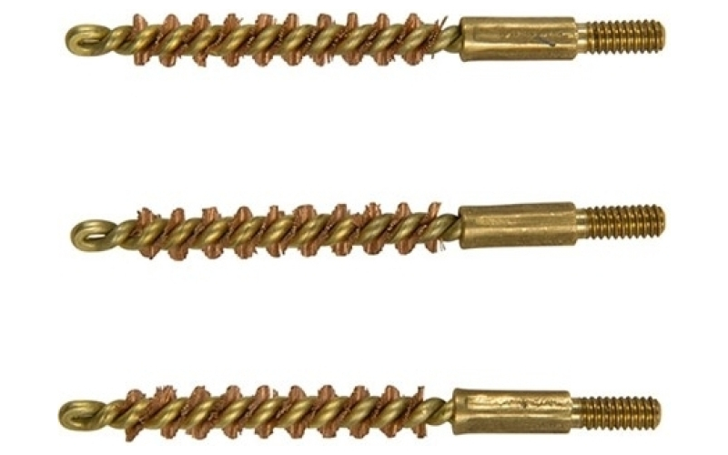 Brownells 17 caliber pistol bore brush 3/pack