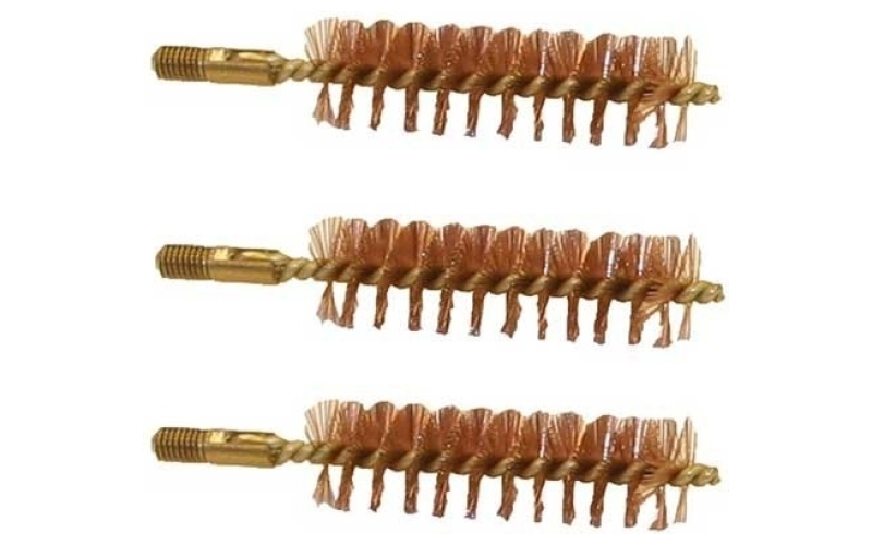 Brownells 375 caliber bronze ''beefy'' bore brush 3 pack