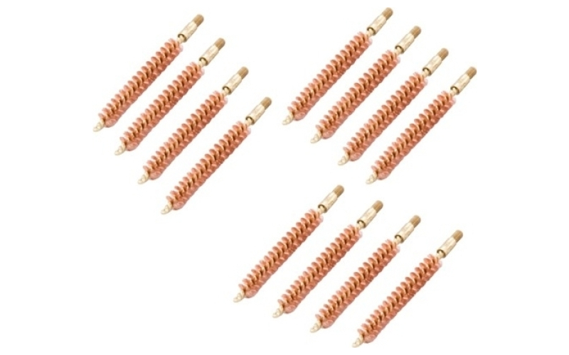 Brownells 30 caliber ''special line'' brass rifle brush 12 pack