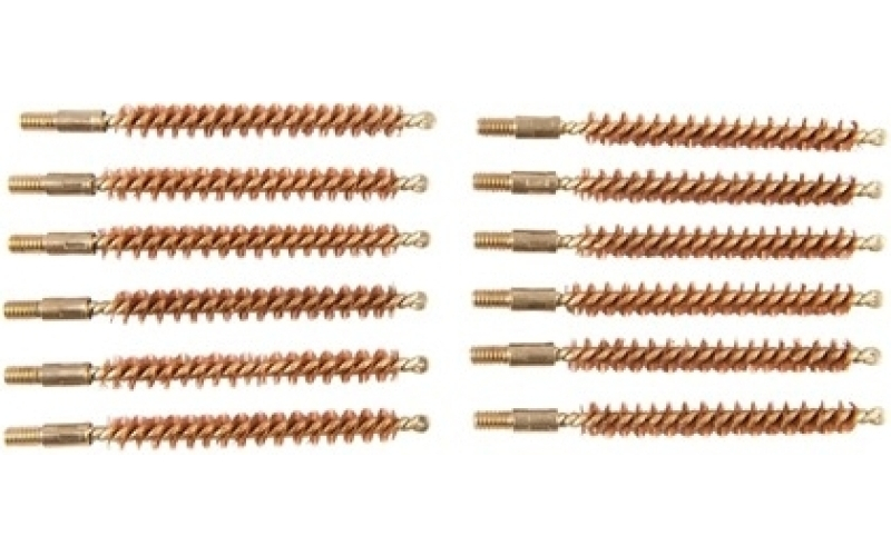 Brownells 6.5mm ''special line'' brass rifle brush 12 pack