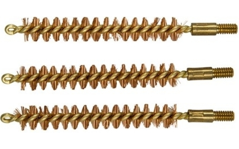 Brownells 8mm ''special line'' brass rifle brush 3 pack