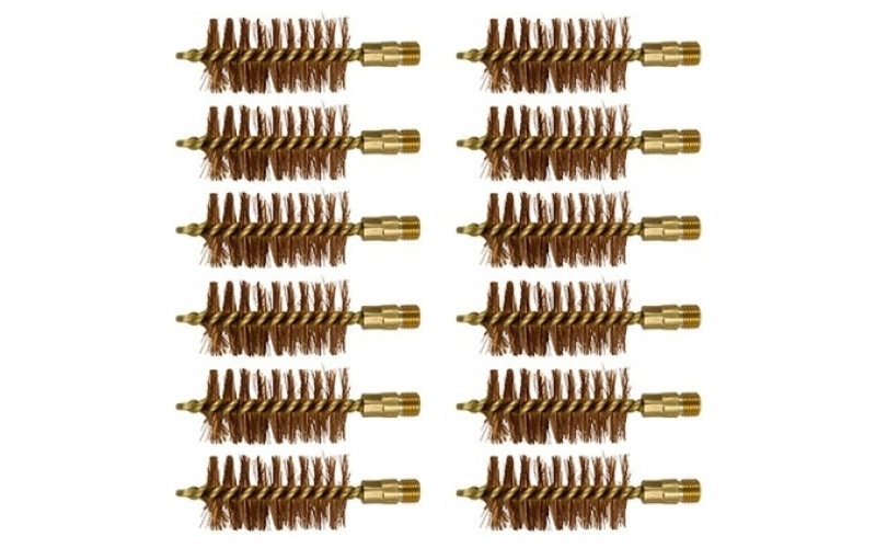 Brownells 10 gauge ''special line'' brass shotgun brush 12 pack