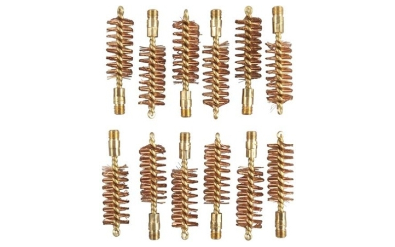 Brownells 20 gauge ''special line'' brass shotgun brush 12 pack
