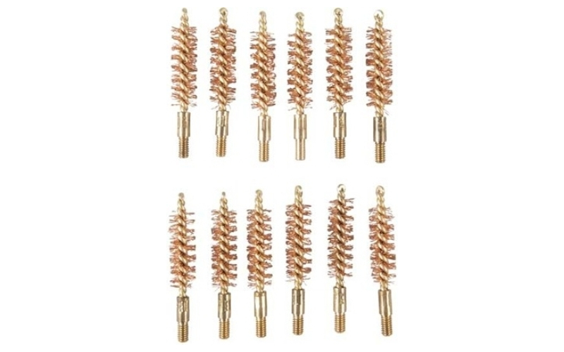 Brownells 38spl/357''special line''double-tuff brass pistol brush 12pk
