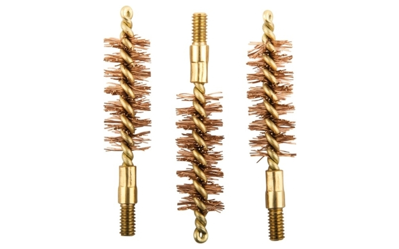 Brownells 44/45 cal ''special line''double-tuff brass pistol brush 3pk