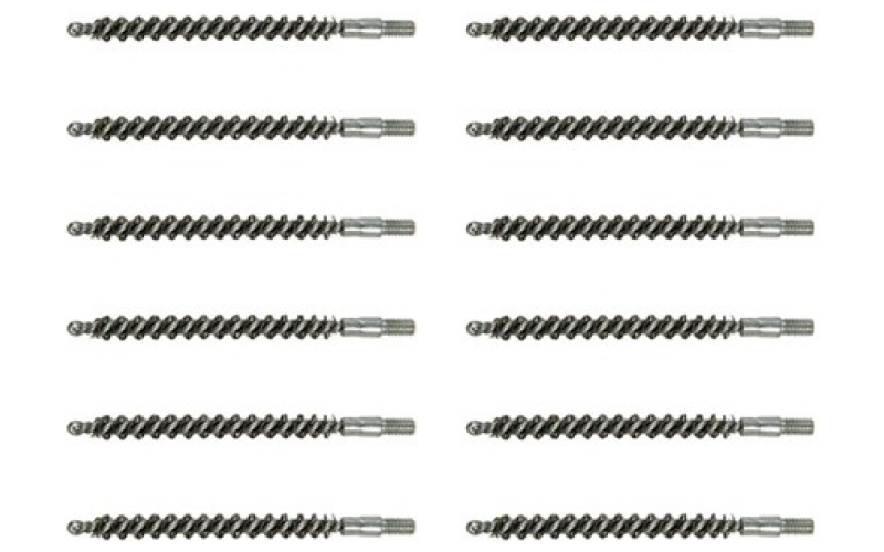 Brownells 22 caliber standard line stainless rifle brush 12 pack
