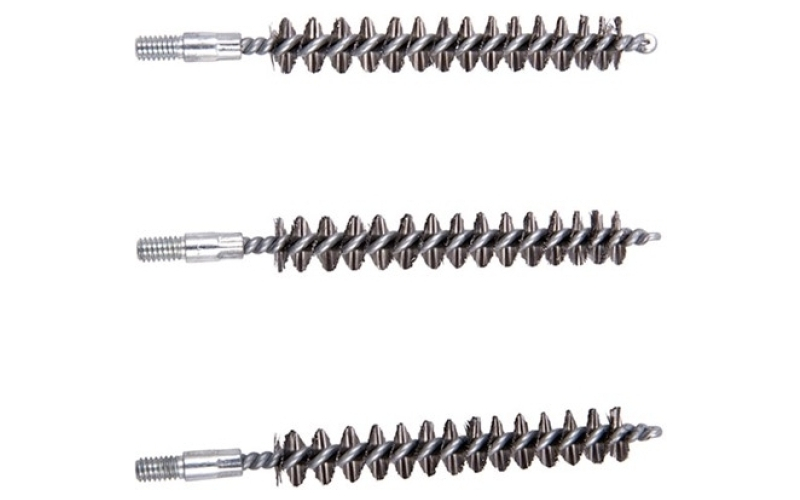Brownells 338 caliber standard line stainless rifle brush 3 pack