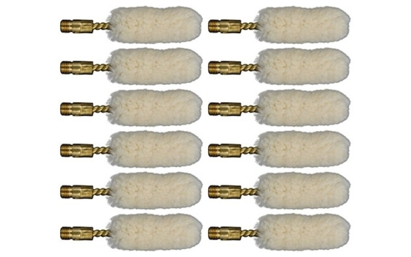 Brownells 20 gauge wool bore mop 12 pack