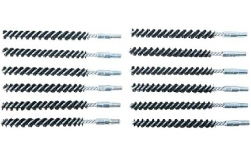 Brownells 22 caliber 8-32m nylon rifle brush 12/pack
