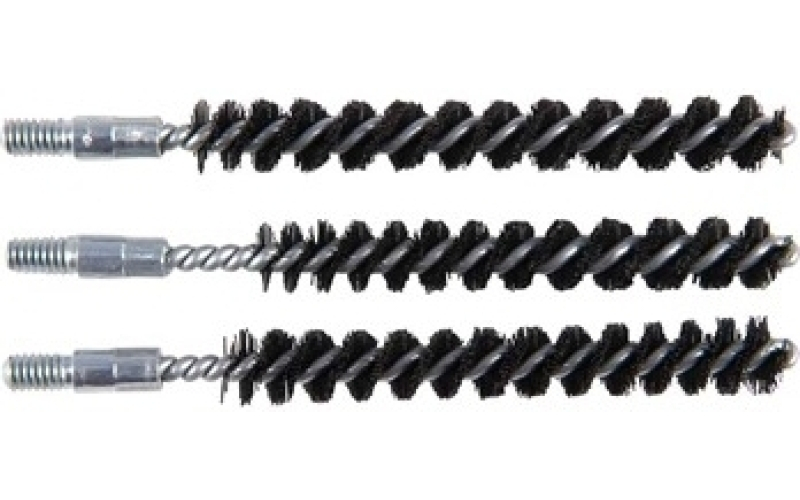 Brownells 270 caliber 8-32m nylon rifle brush 3/pack