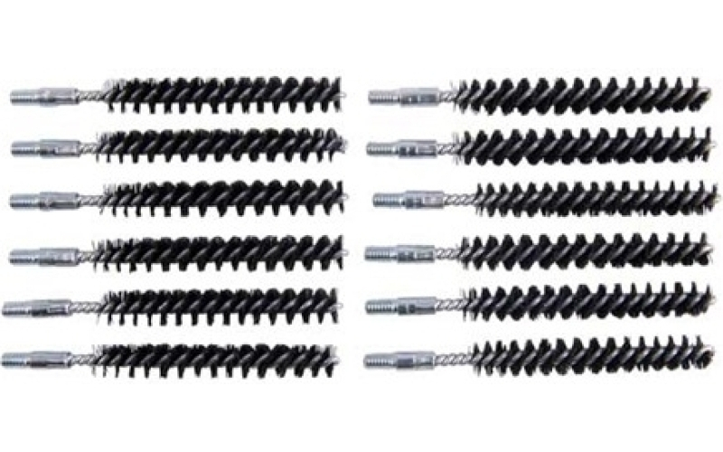 Brownells 30 caliber 8-32m nylon rifle brush 12/pack
