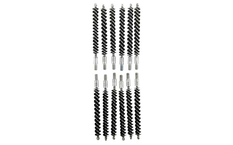 Brownells 6.5mm 8-32m nylon rifle brush 12/pack
