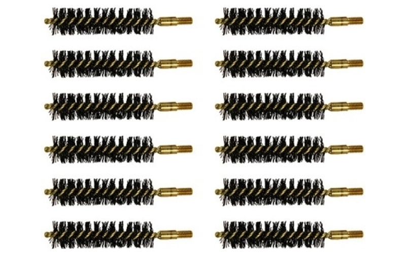 Brownells 50 caliber 8-32m nylon black powder brush 12/pack