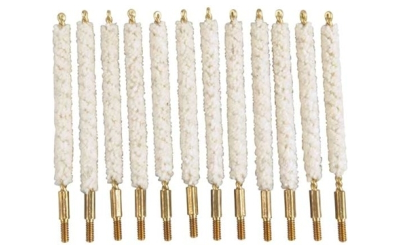 Brownells 17 caliber cotton bore mop 12 pack