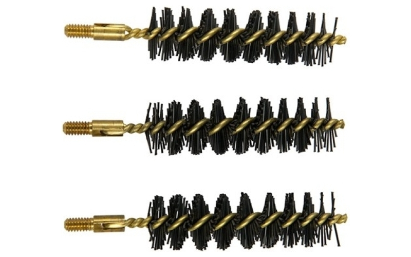 Brownells 58 caliber black powder heavy weight nylon rifle brush 3pk