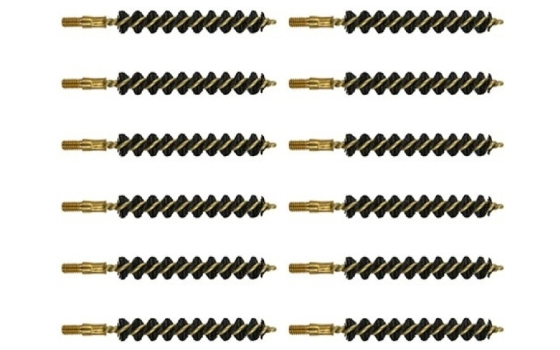 Brownells 8mm heavy weight nylon rifle brush 12 pack