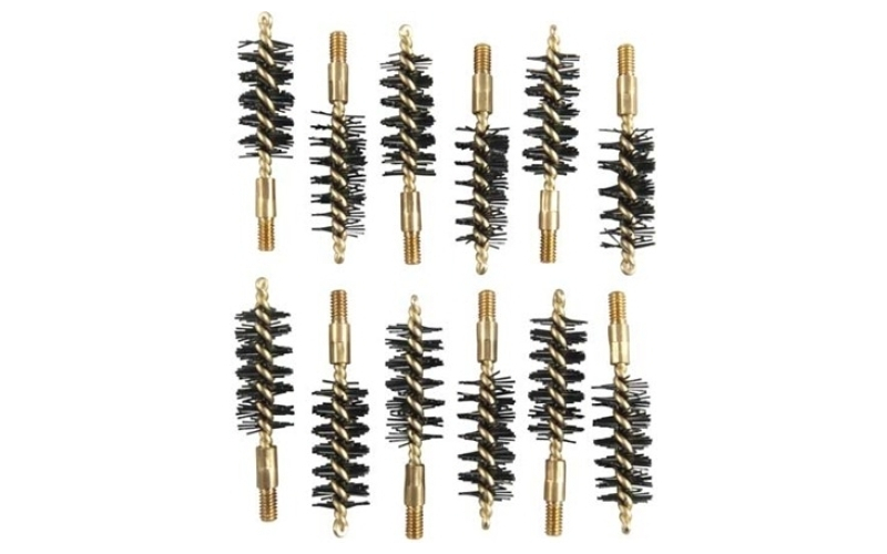 Brownells 44/45 caliber heavy weight nylon pistol brush 12 pack