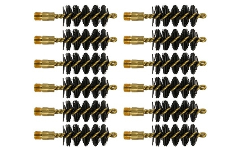 Brownells 16 gauge heavy weight nylon shotgun brush 12 pack