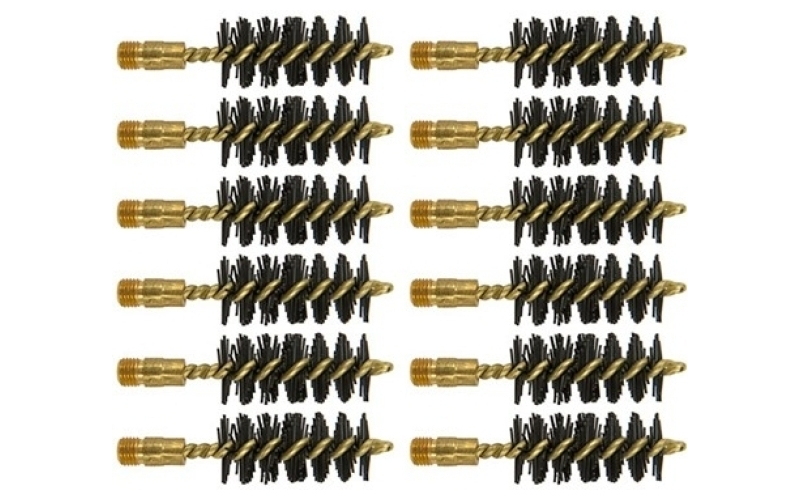 Brownells 20 gauge heavy weight nylon shotgun brush 12 pack