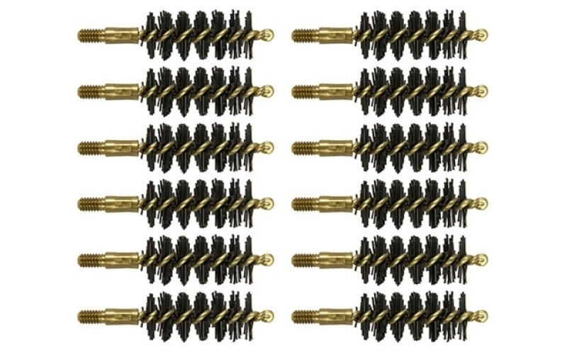 Brownells 50 caliber heavy weight nylon pistol brush 12 pack