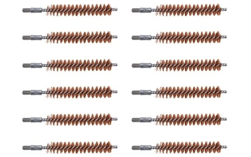 Brownells Small general purpose bronze chamber brush 12 pack