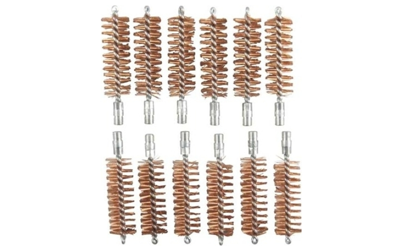 Brownells 12 gauge bronze chamber brush 5/16''-27 thread 12 pack