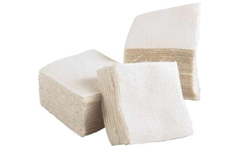 Brownells 35 caliber-20 gauge (2-1/2'') square hd patches 100/bag